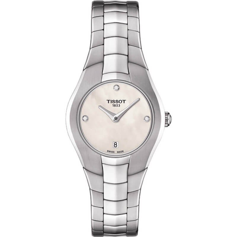 Tissot T-Round T096.009.11.116.00 Diamond Watch 25.9